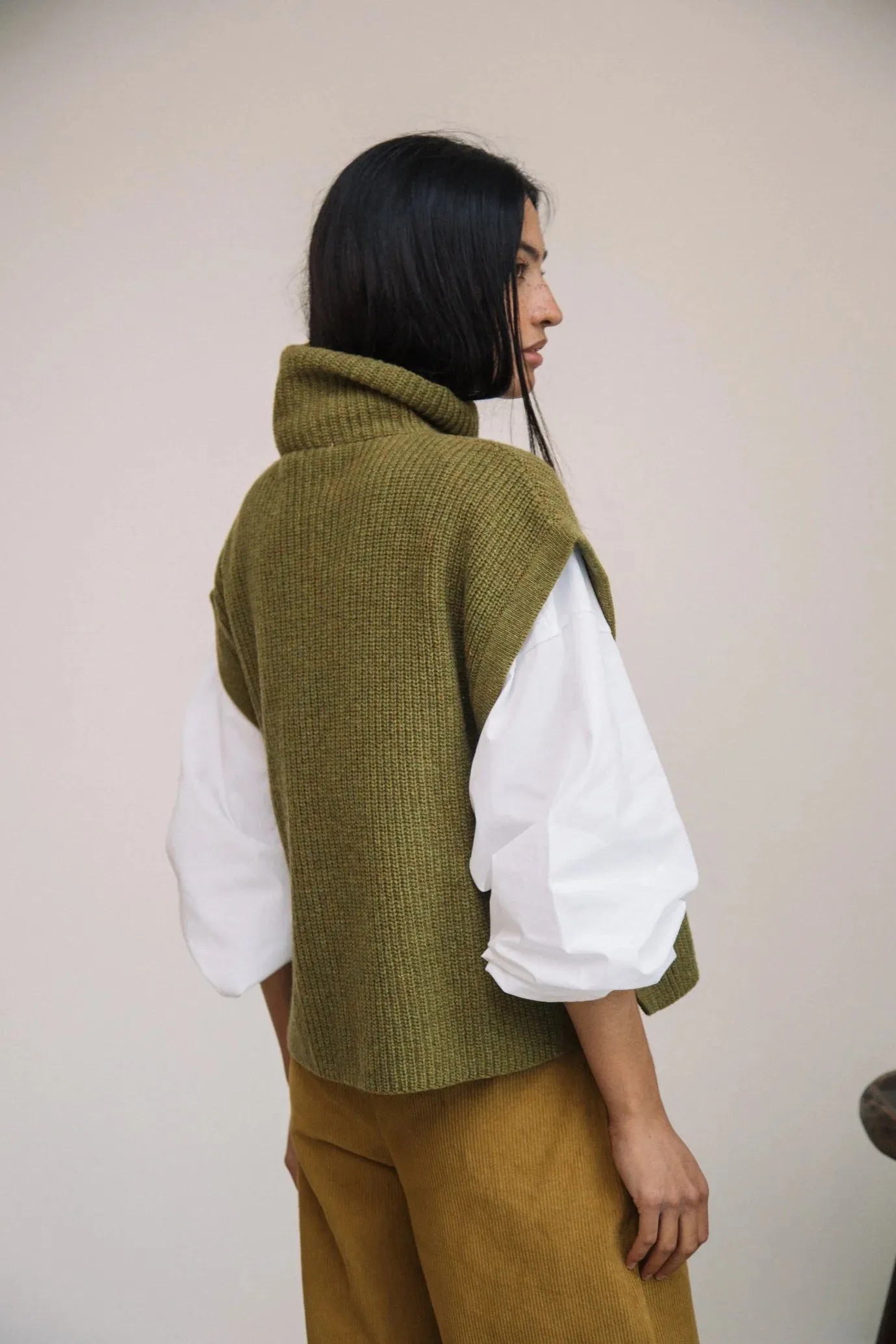 Kanon Recycled Wool Knitted Vest