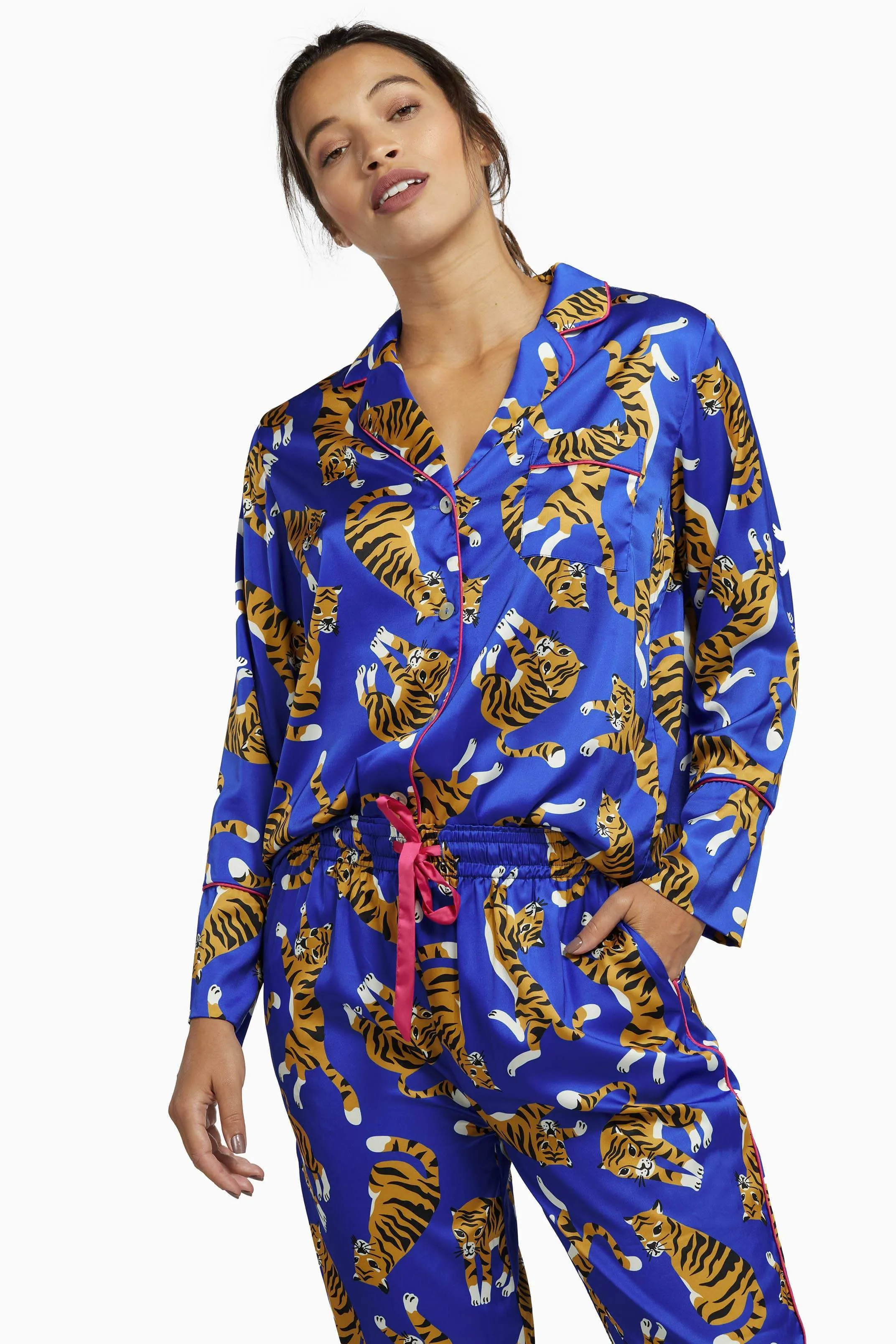 Kilo Brava EXCLUSIVE Blue Tiger Pyjama Set