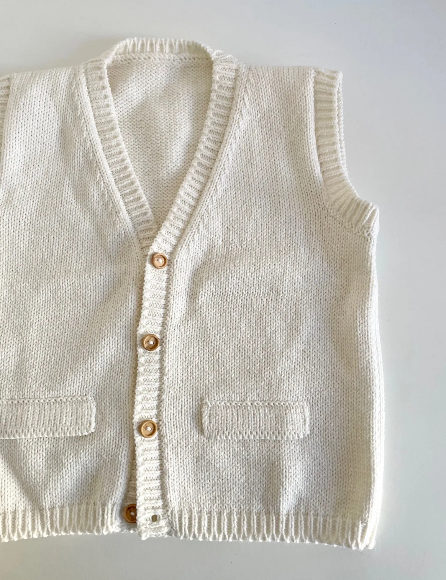 Knit vest - made by order