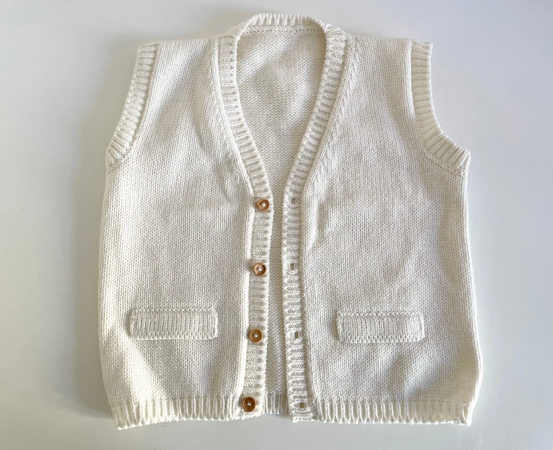 Knit vest - made by order