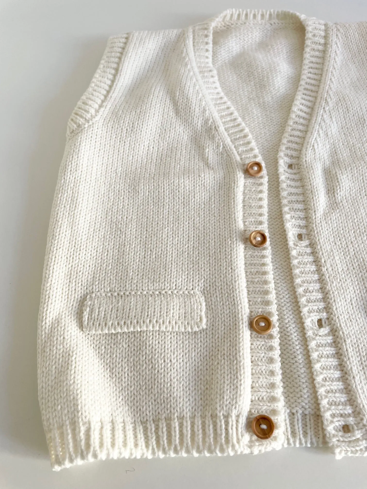 Knit vest - made by order