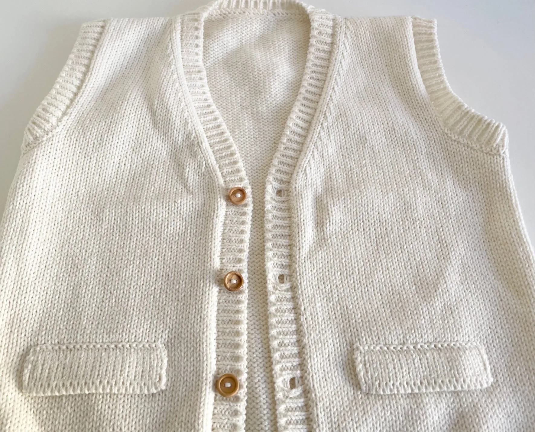 Knit vest - made by order