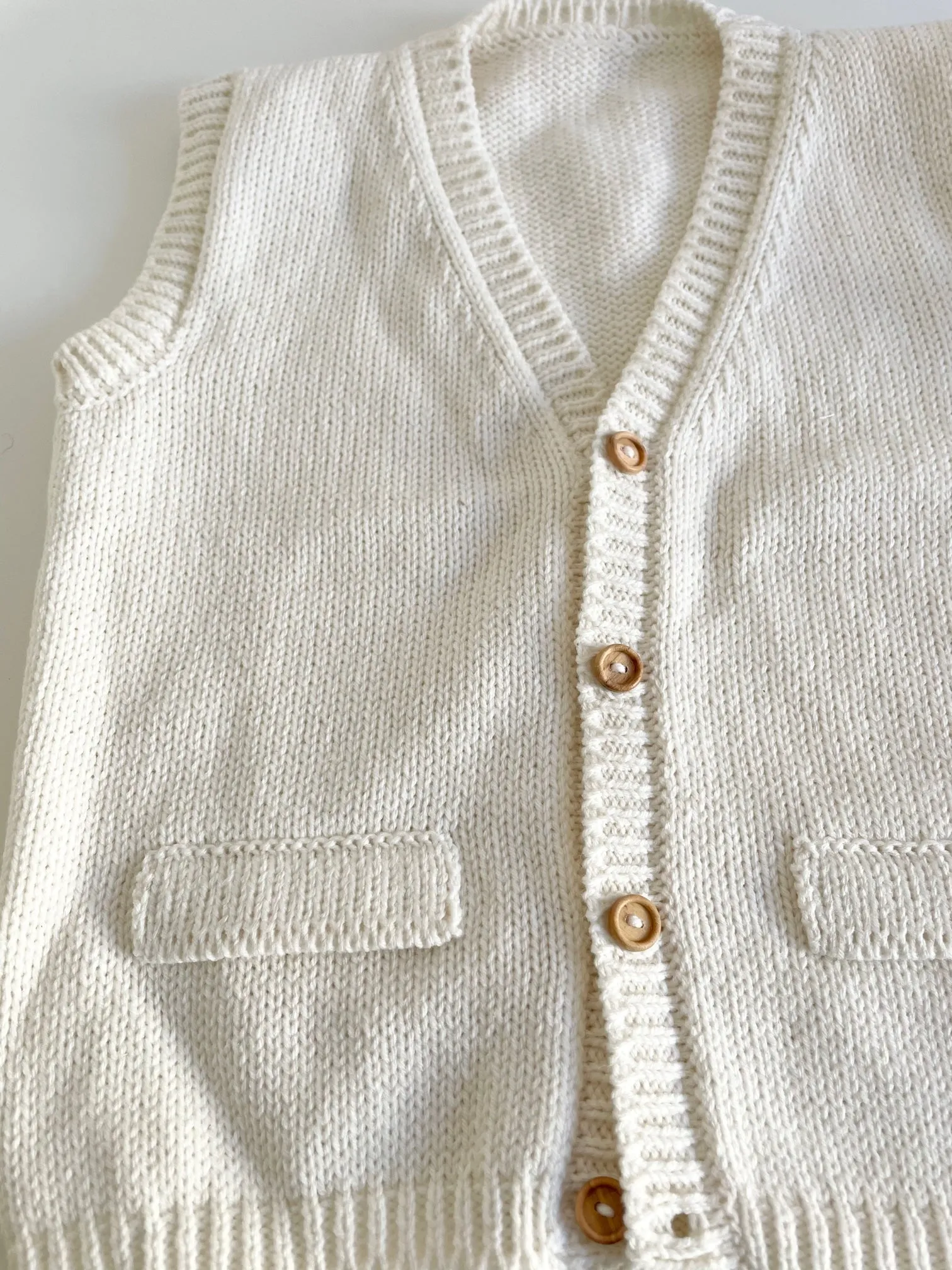 Knit vest - made by order