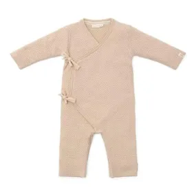 LD Knitted Wrap Suit Sand