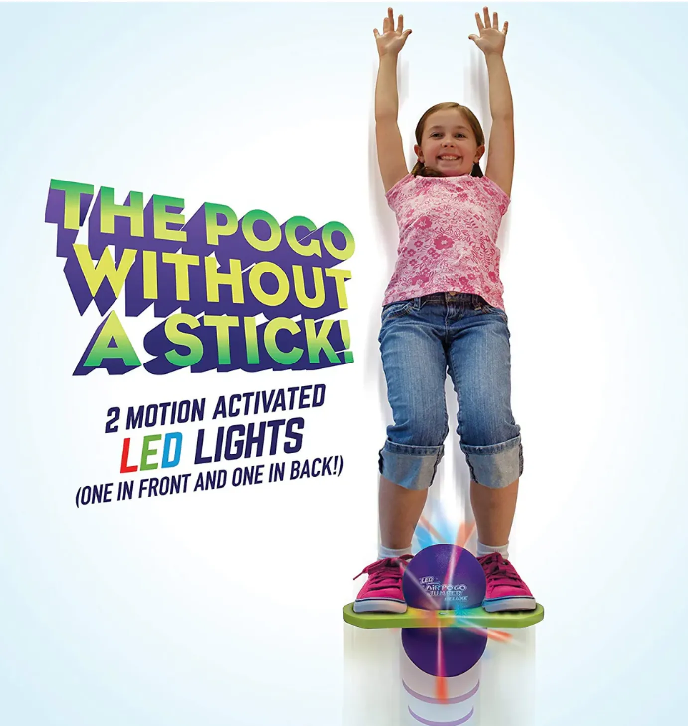 Led Purple Air Pogo Deluxe Jumper