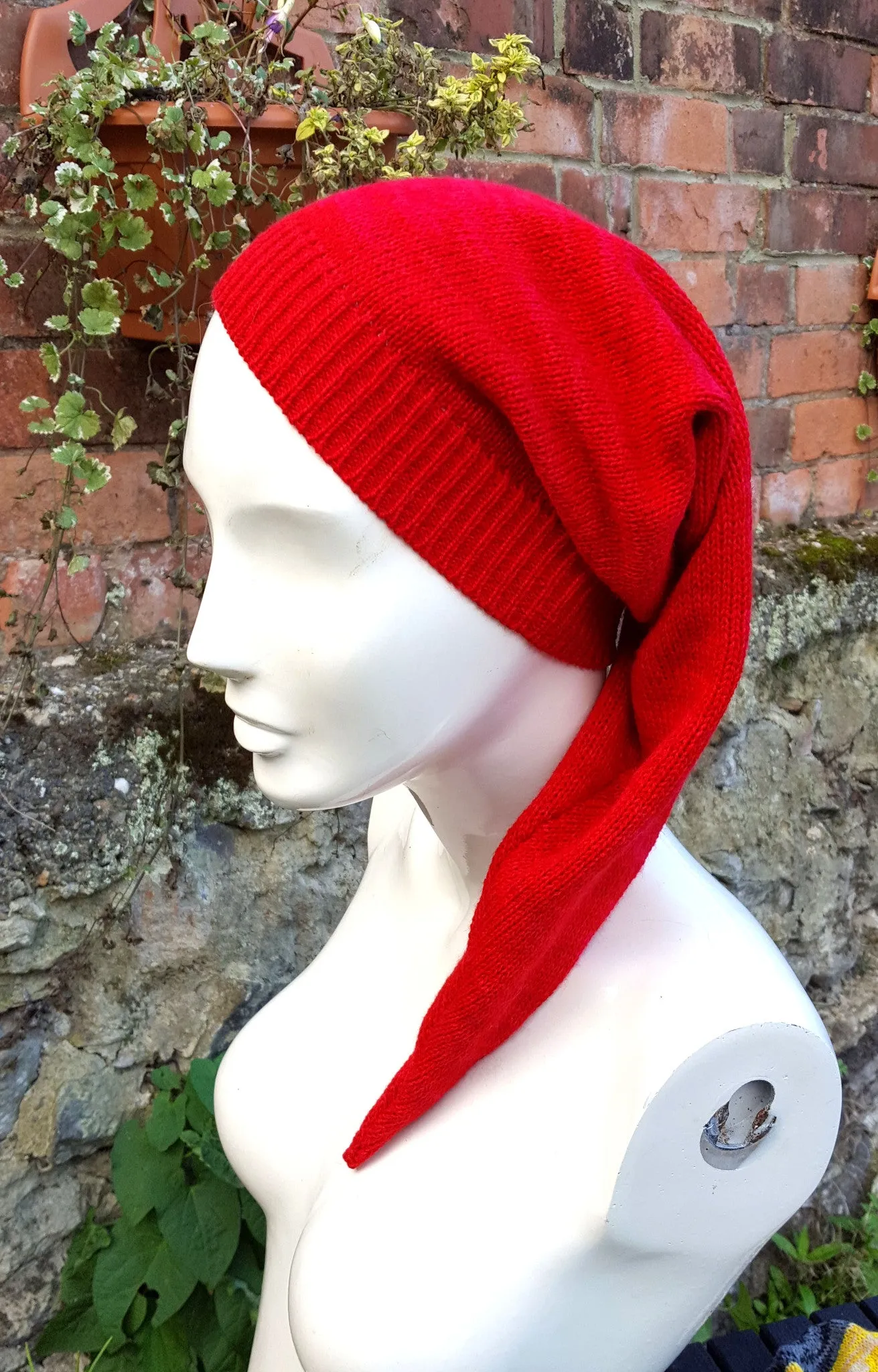 Legend of Zelda Inspired Red Elf Hat, Cosplay, LARP, One Size Fits All