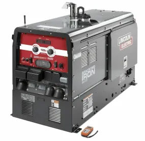 Lincoln Cross Country 300 Engine Drive Welder (Kubota) w/F-installed Wireless Remote Control K4166-2