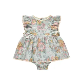 Louise Misha Lena Romper - Water Jodhpur Flower