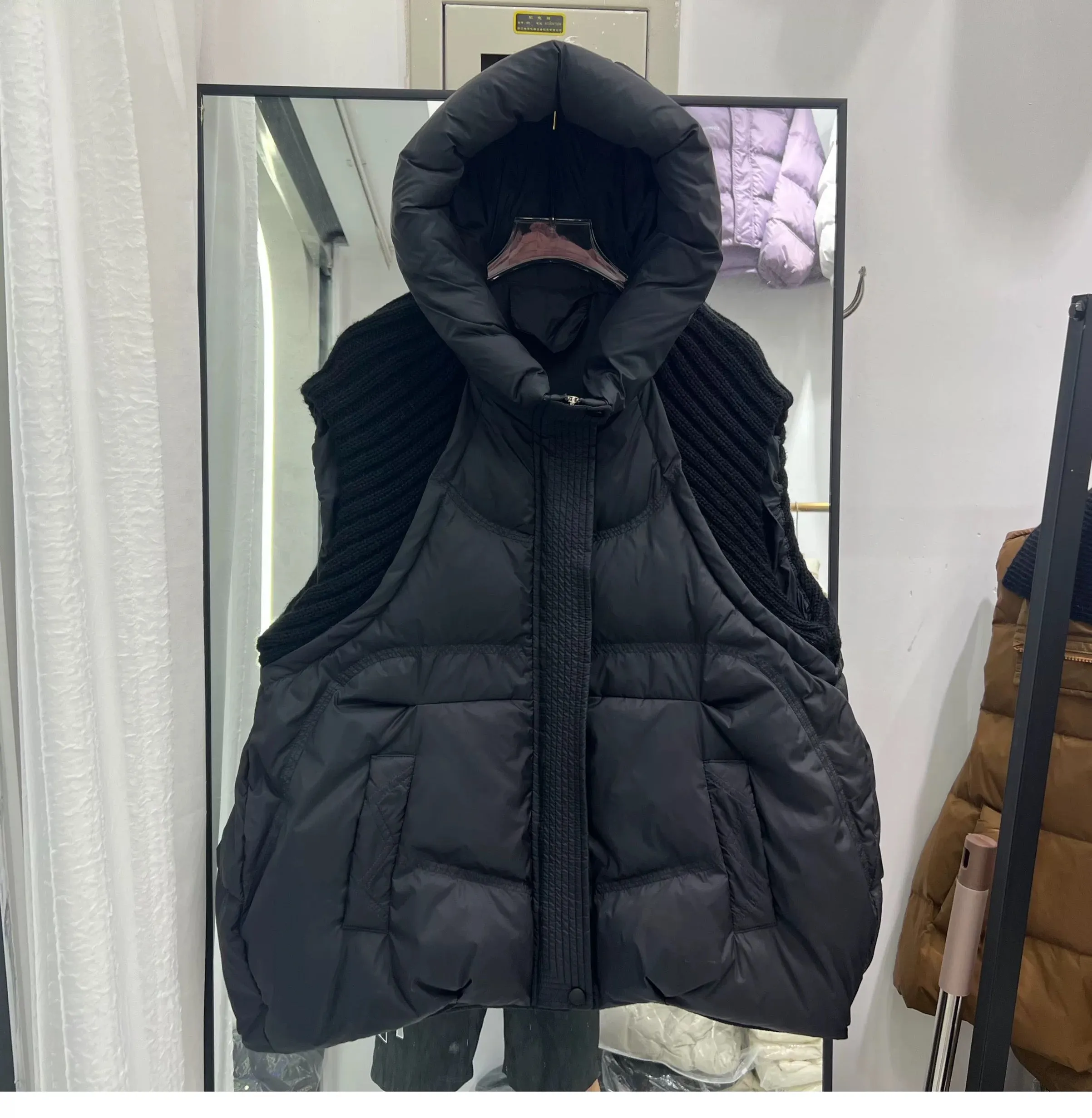 Luxurious Plus Size Women's Duck Down Vest