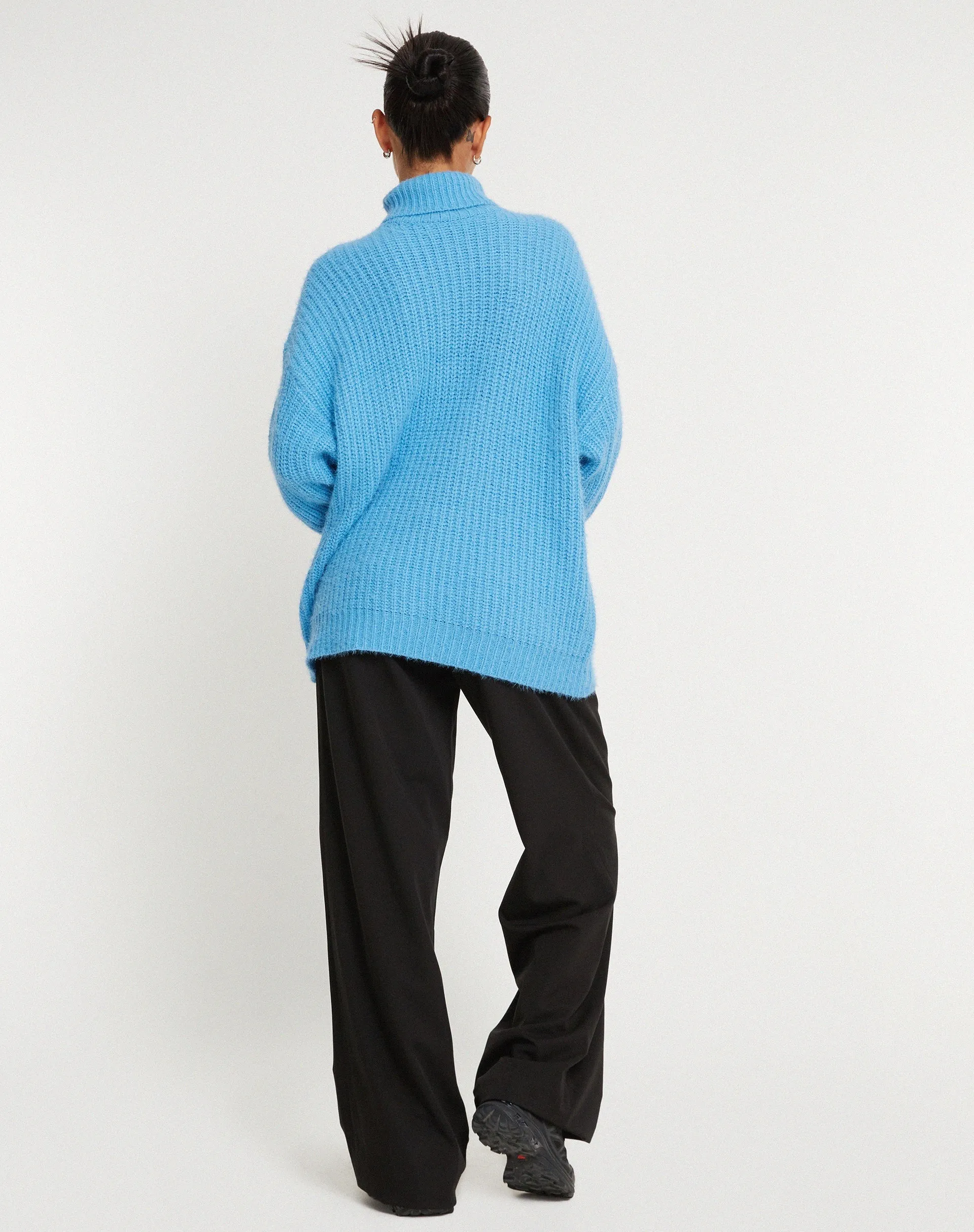 Mada Jumper in Knit Blue