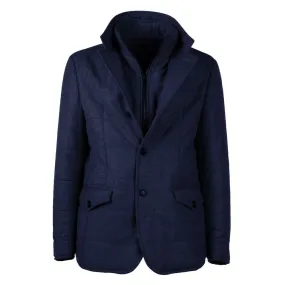 Made in Italy Elegant Wool-Cashmere Men's Coat