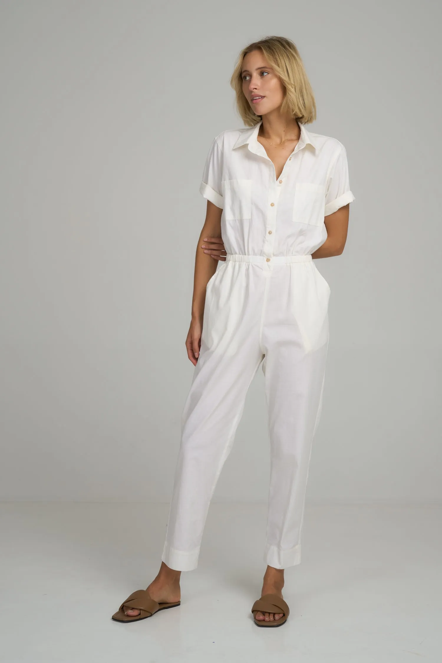 MARINE JUMPSUIT | Vanilla