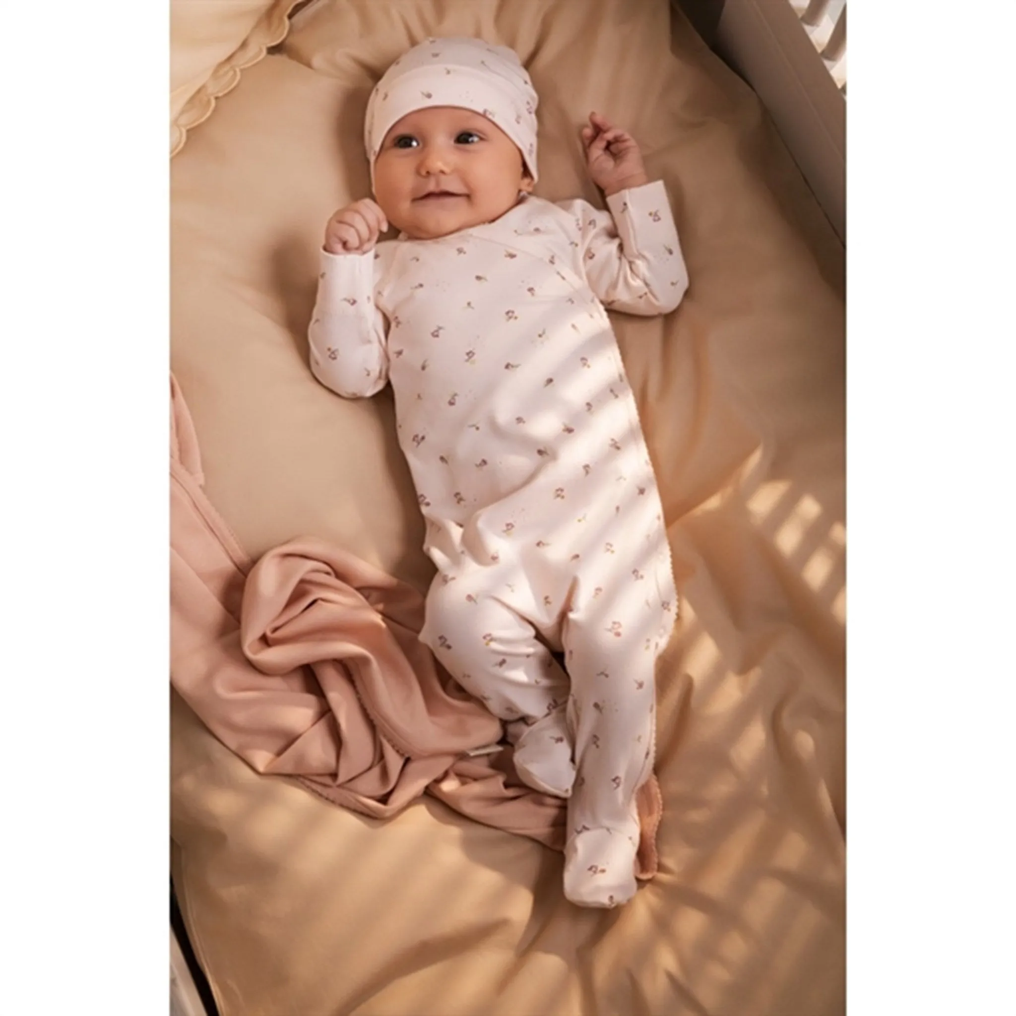 MarMar New Born Tulips Bloom Rubello Romper