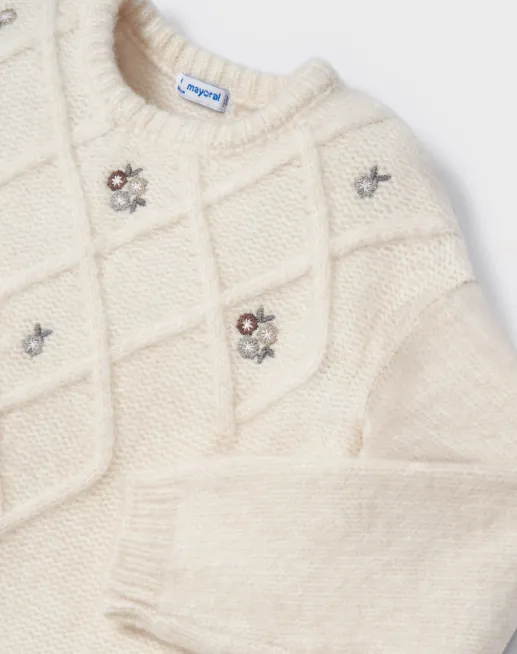 Mayoral Embroidered Sweater