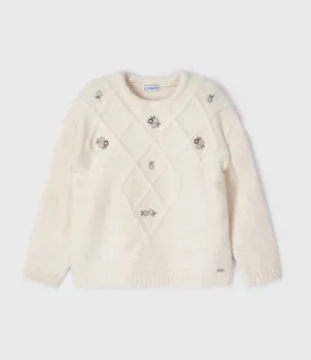 Mayoral Embroidered Sweater