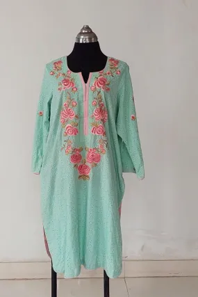 Mehr  - RE 04 - Tunic - Green - Chickan - 1 Piece