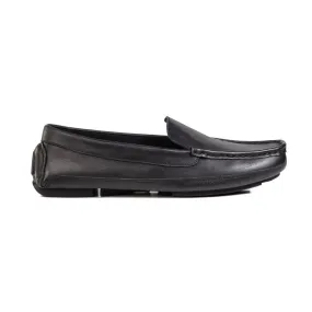 Men's Grounding Driver • Black Leather