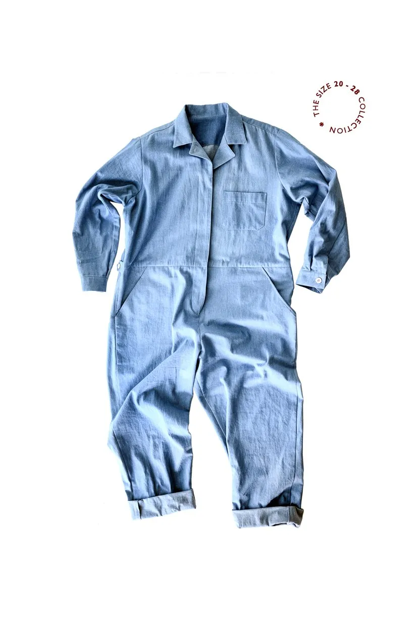 Merchant & Mills Thelma Boilersuit, PDF Pattern, two sizes