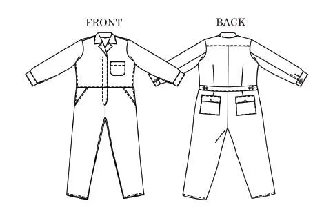 Merchant & Mills Thelma Boilersuit, PDF Pattern, two sizes