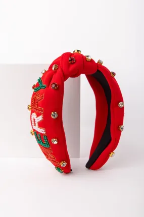 Merry Christmas Knotted Headband FINAL SALE