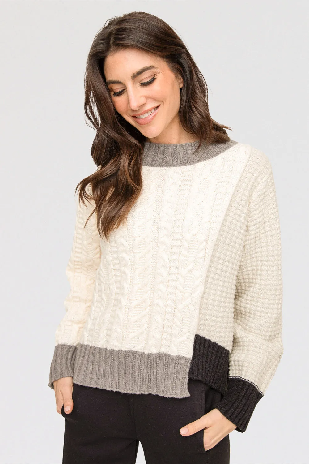 Mixed Stitch Sweater