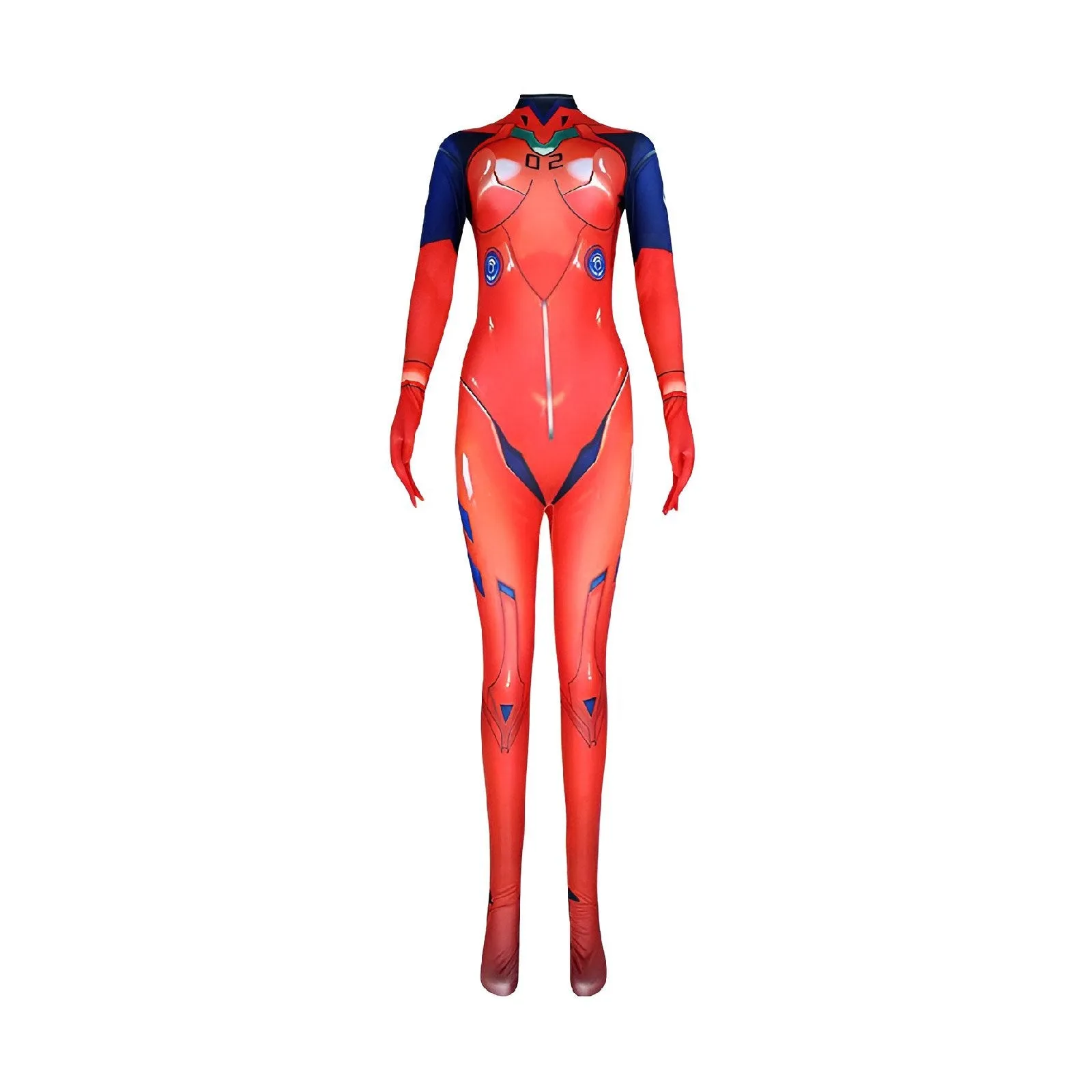 Neon Genesis Evangelion Asuka Cosplay Jumpsuit