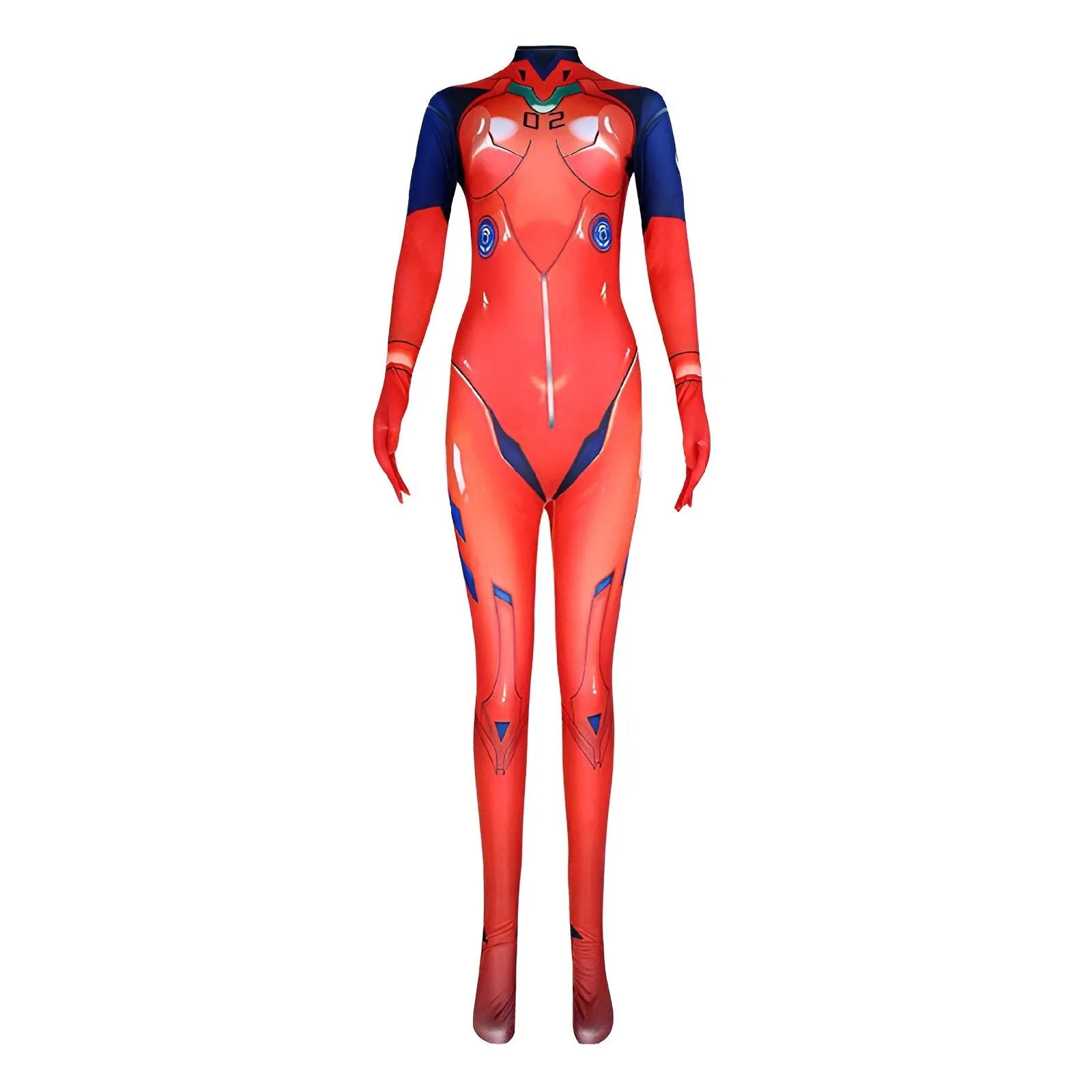 Neon Genesis Evangelion Asuka Cosplay Jumpsuit