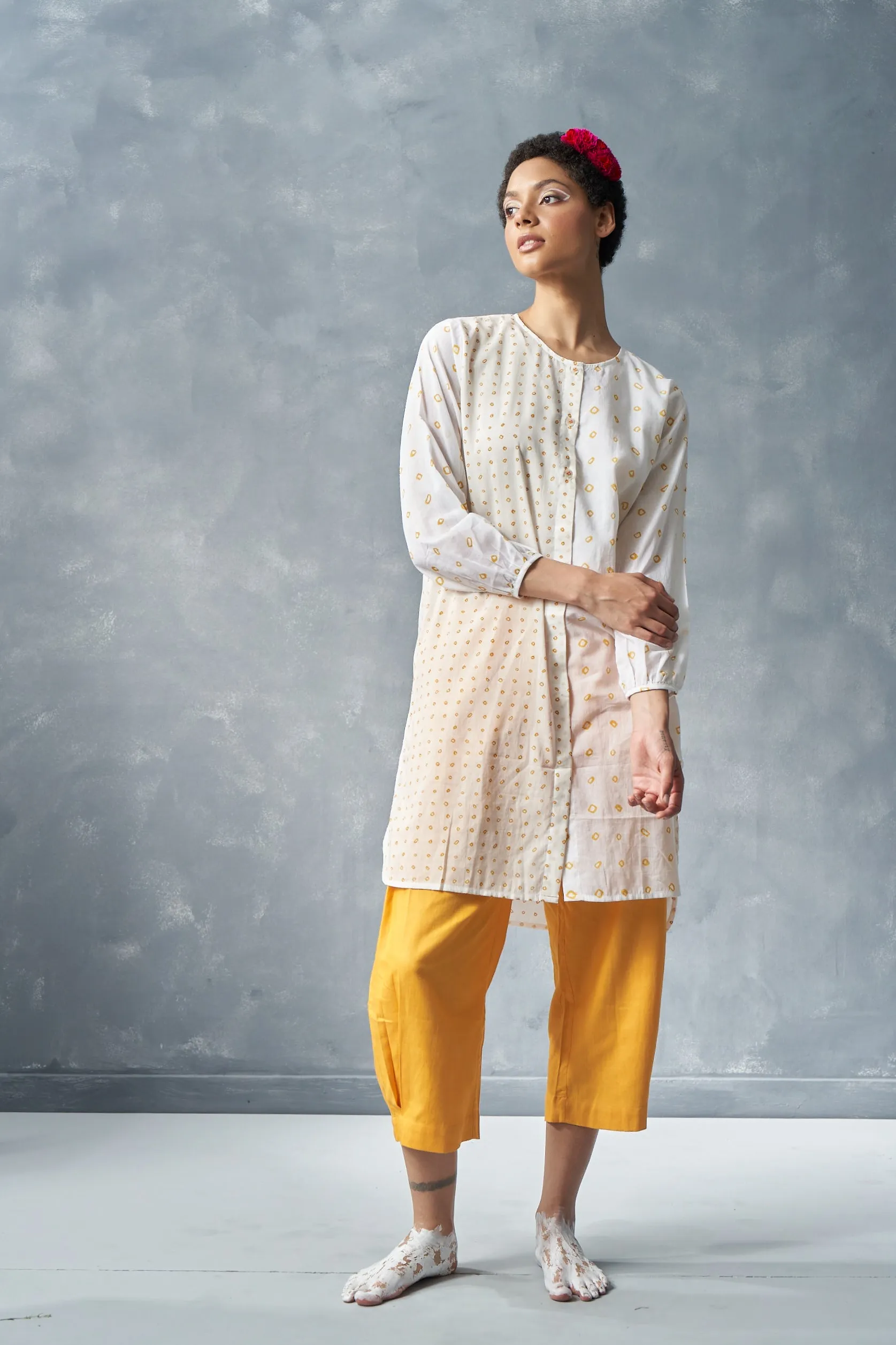 Nilofer Placket Tunic