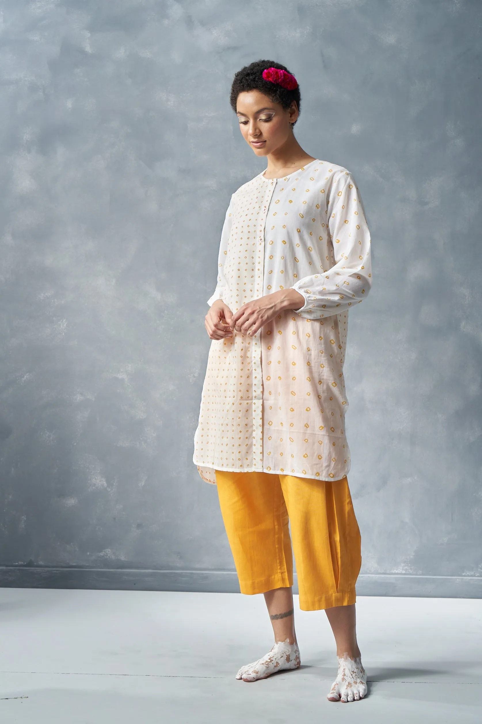 Nilofer Placket Tunic