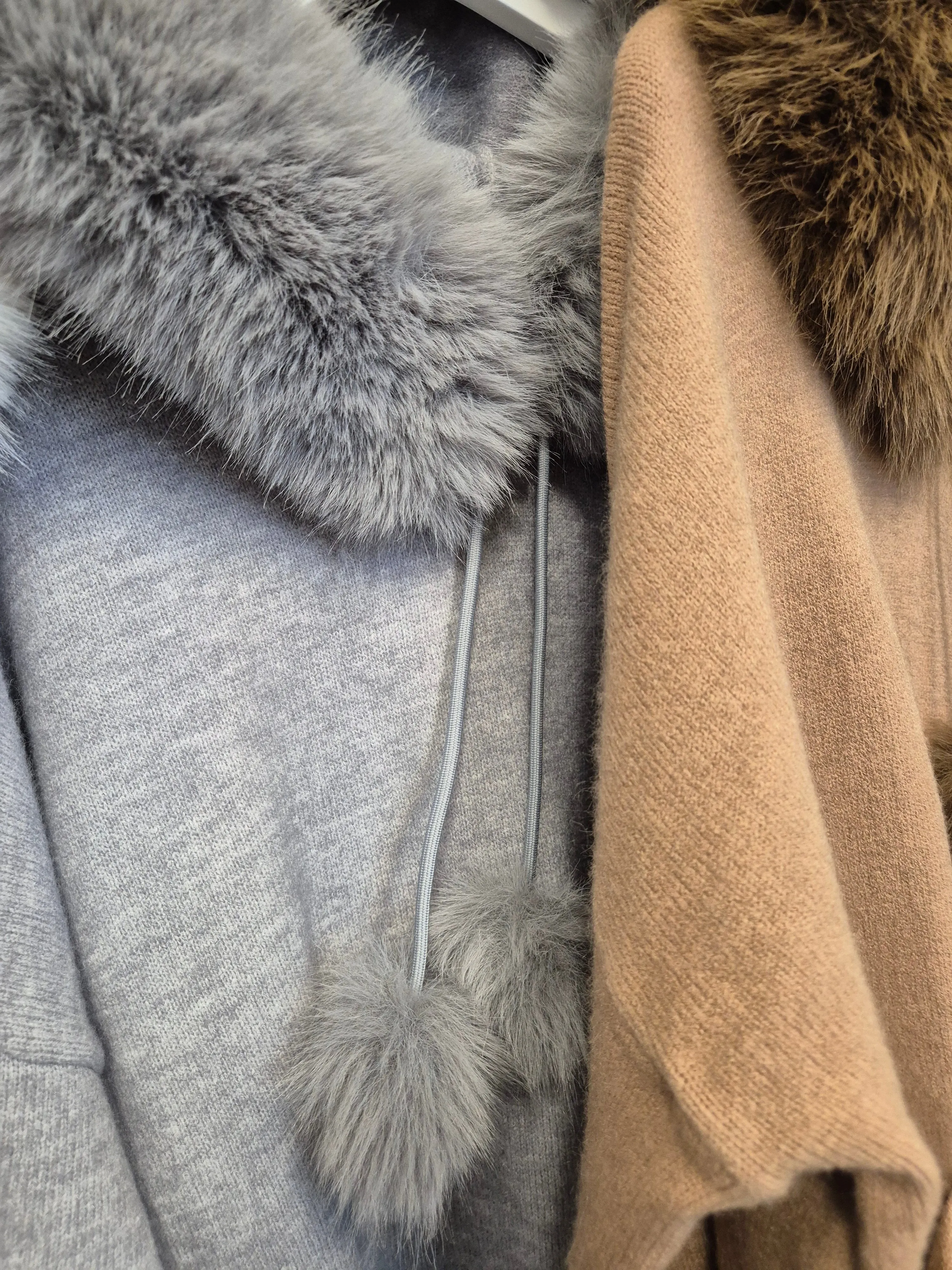 Oslo Faux Fur Hoodie - (choose your Colour)