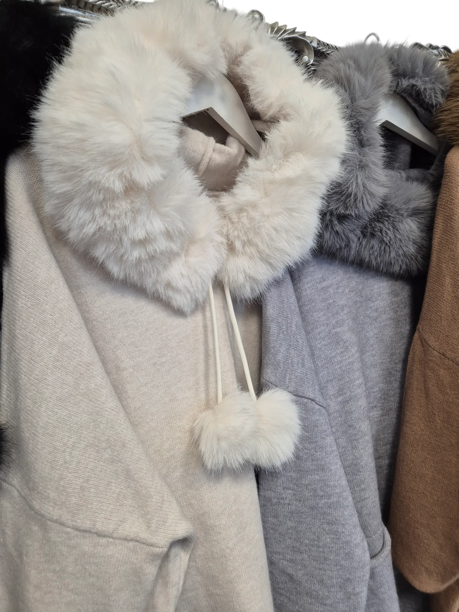 Oslo Faux Fur Hoodie - (choose your Colour)