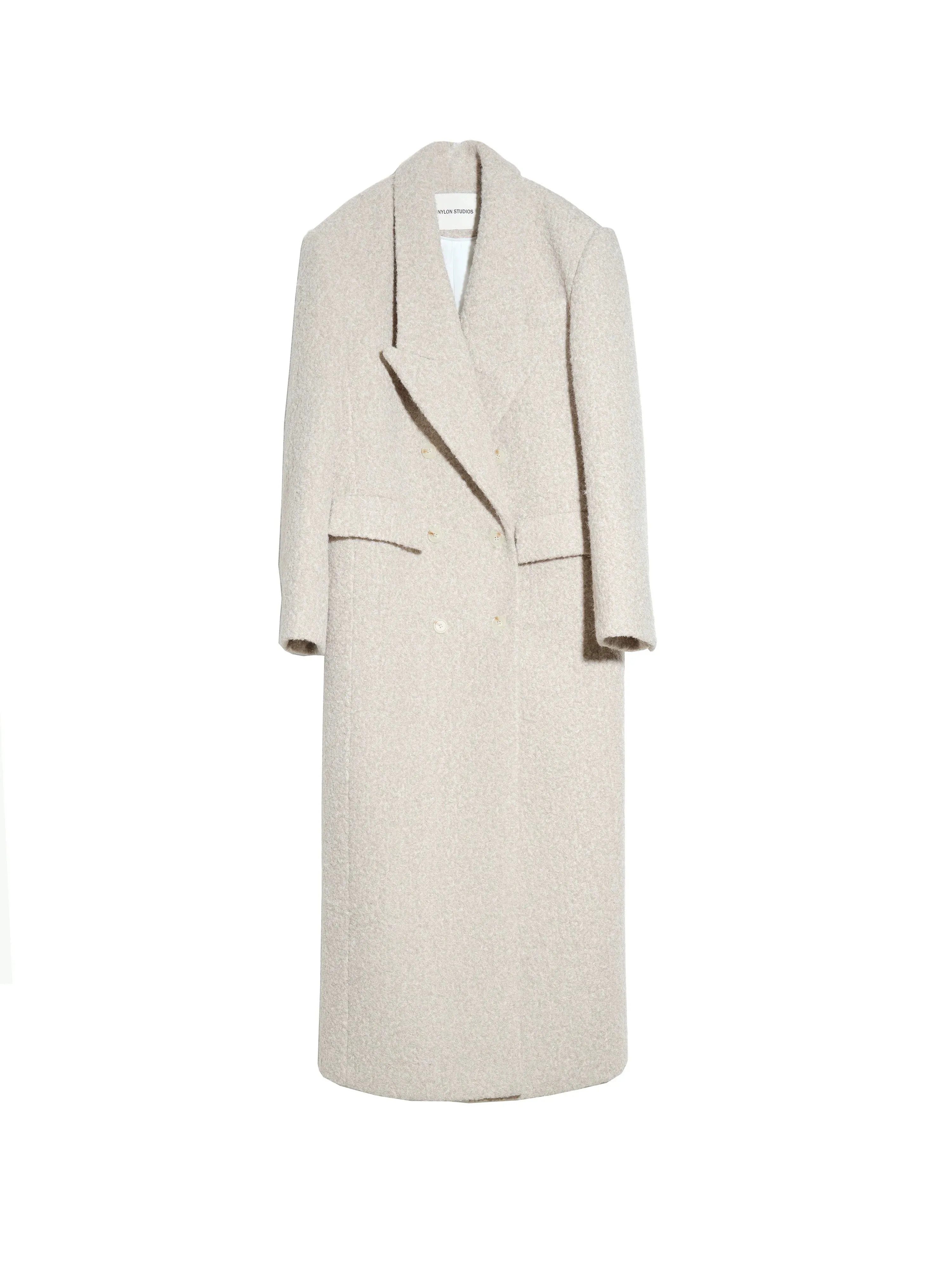 Oversized Wool Maxi Coat