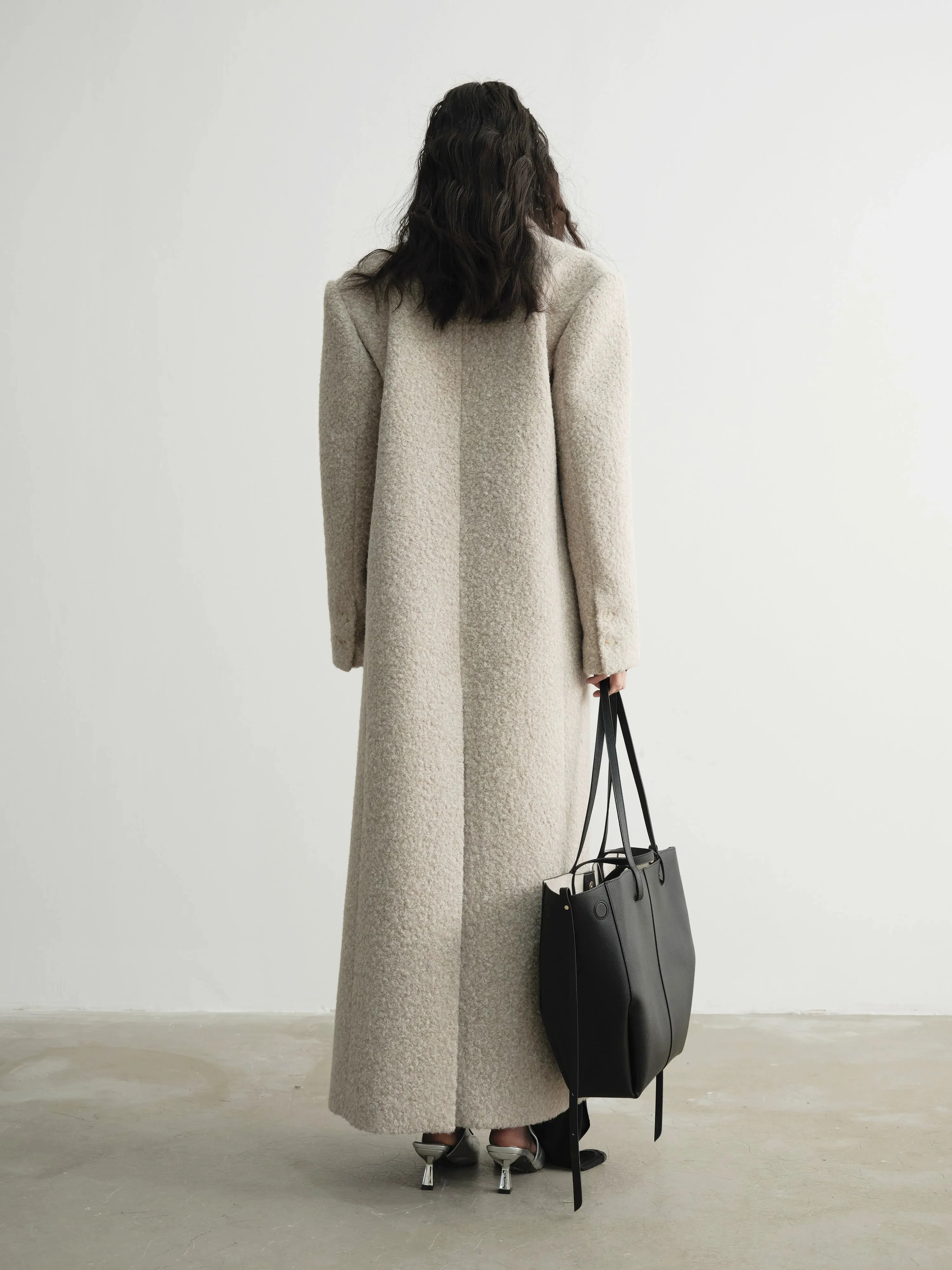 Oversized Wool Maxi Coat