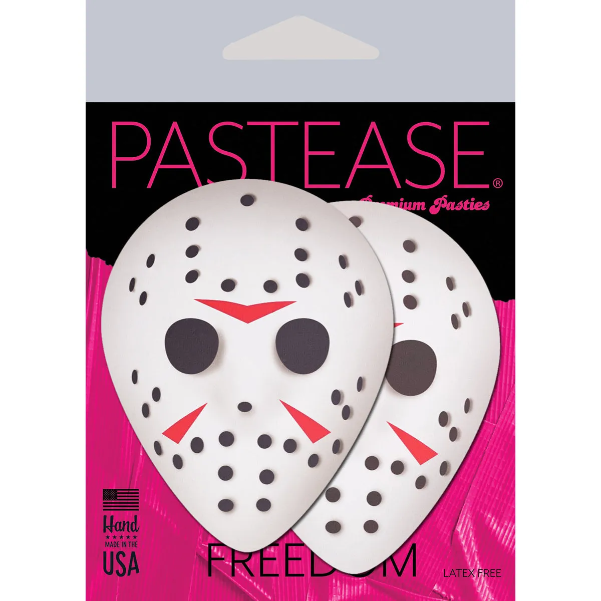 Pastease Halloween Jason Hockey Mask Pasties