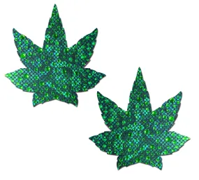 PASTEASE INDICA POT LEAF CRYSTAL GREEN WEED NIPPLE PASTIES