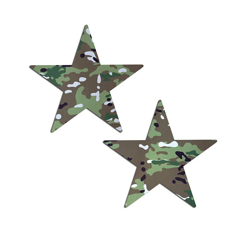 Pastease Military Camo Nipple Pasties