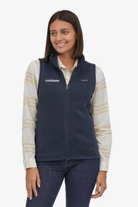 Patagonia Womens Sweater Vest, New Navy [Coinbase]