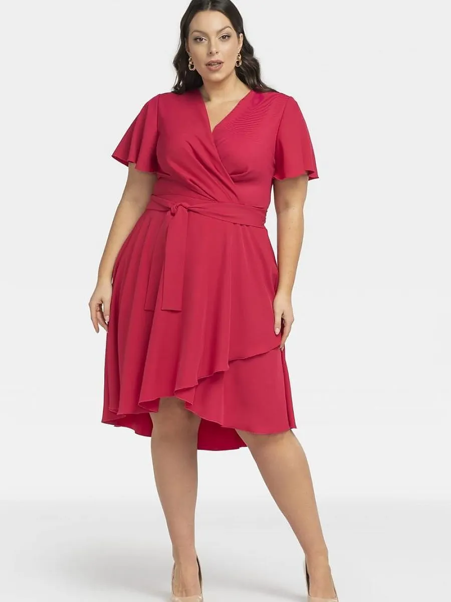 Plus size dress model 196888 Karko