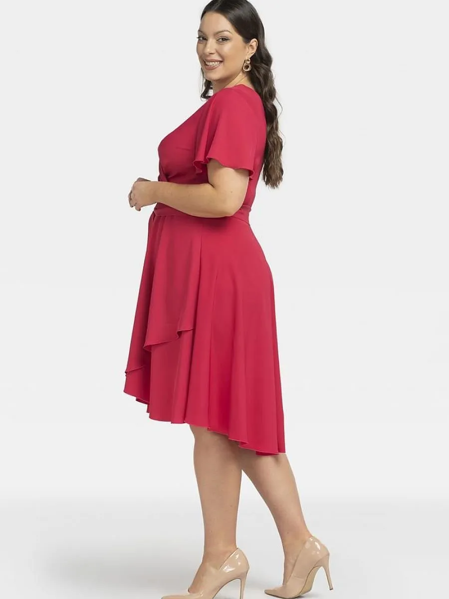 Plus size dress model 196888 Karko