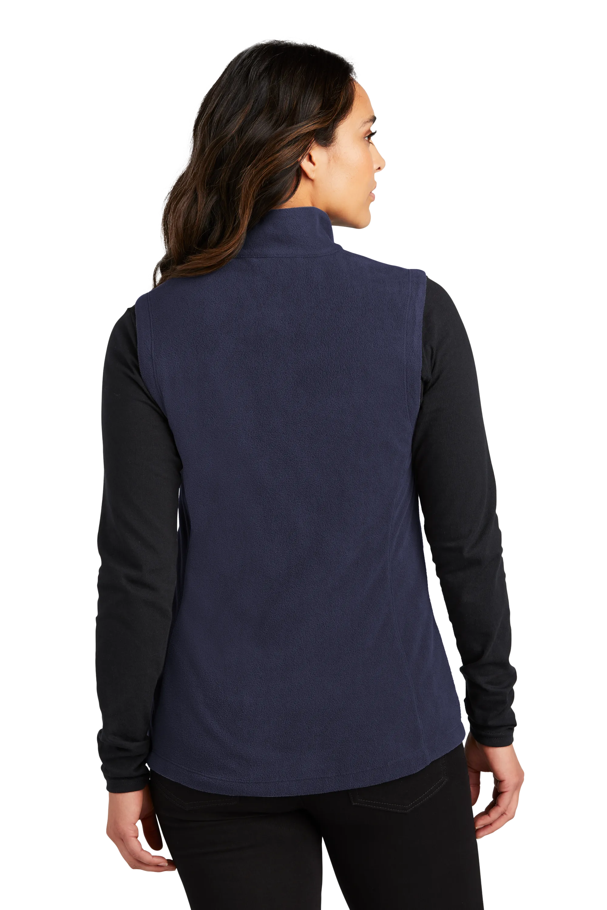 Port Authority® Women's Accord Microfleece Vest - Navy