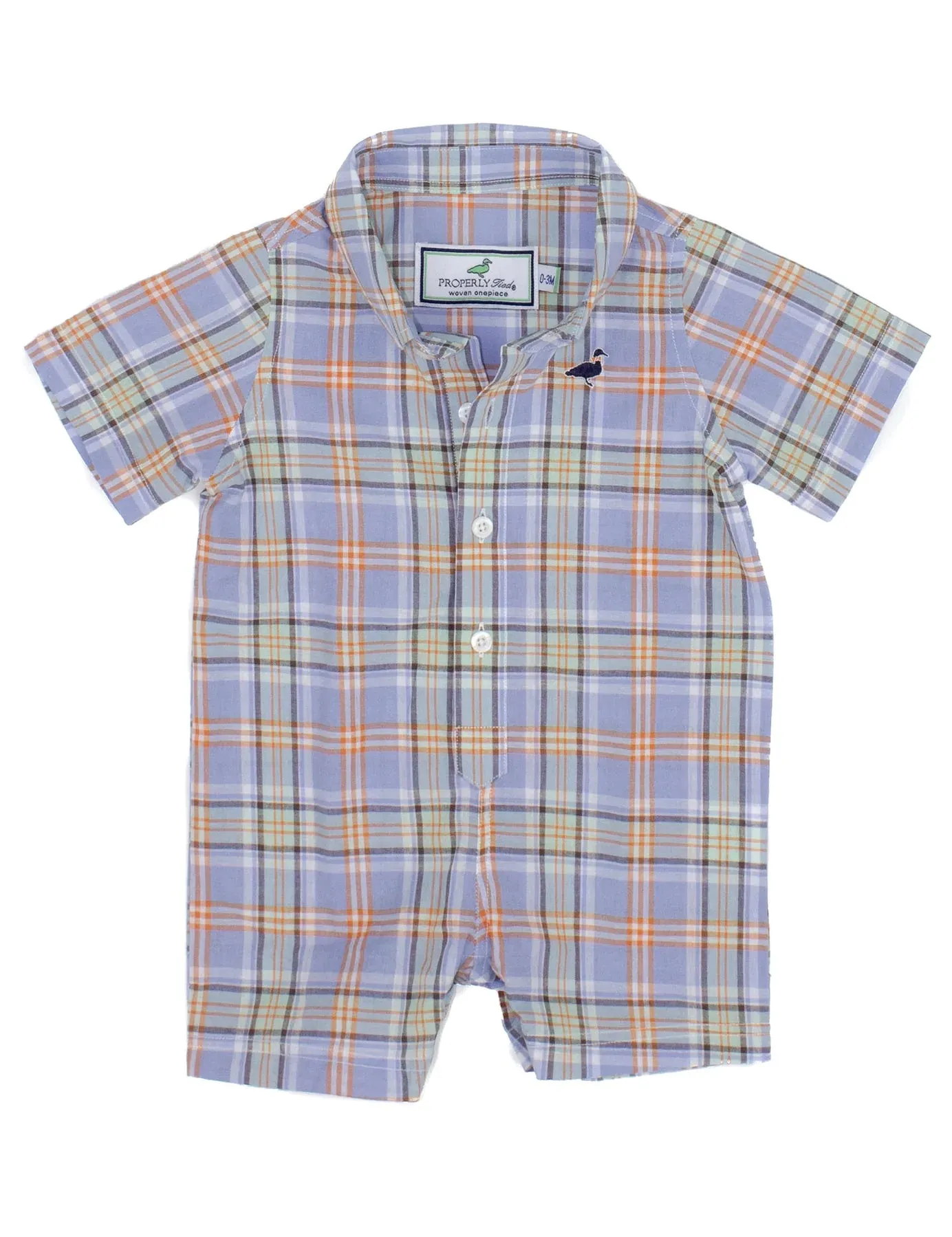 Properly Tied LD Baby Seasonal Shortall in Decoy