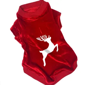 Red Velvet Jumper | Dancing Reindeer