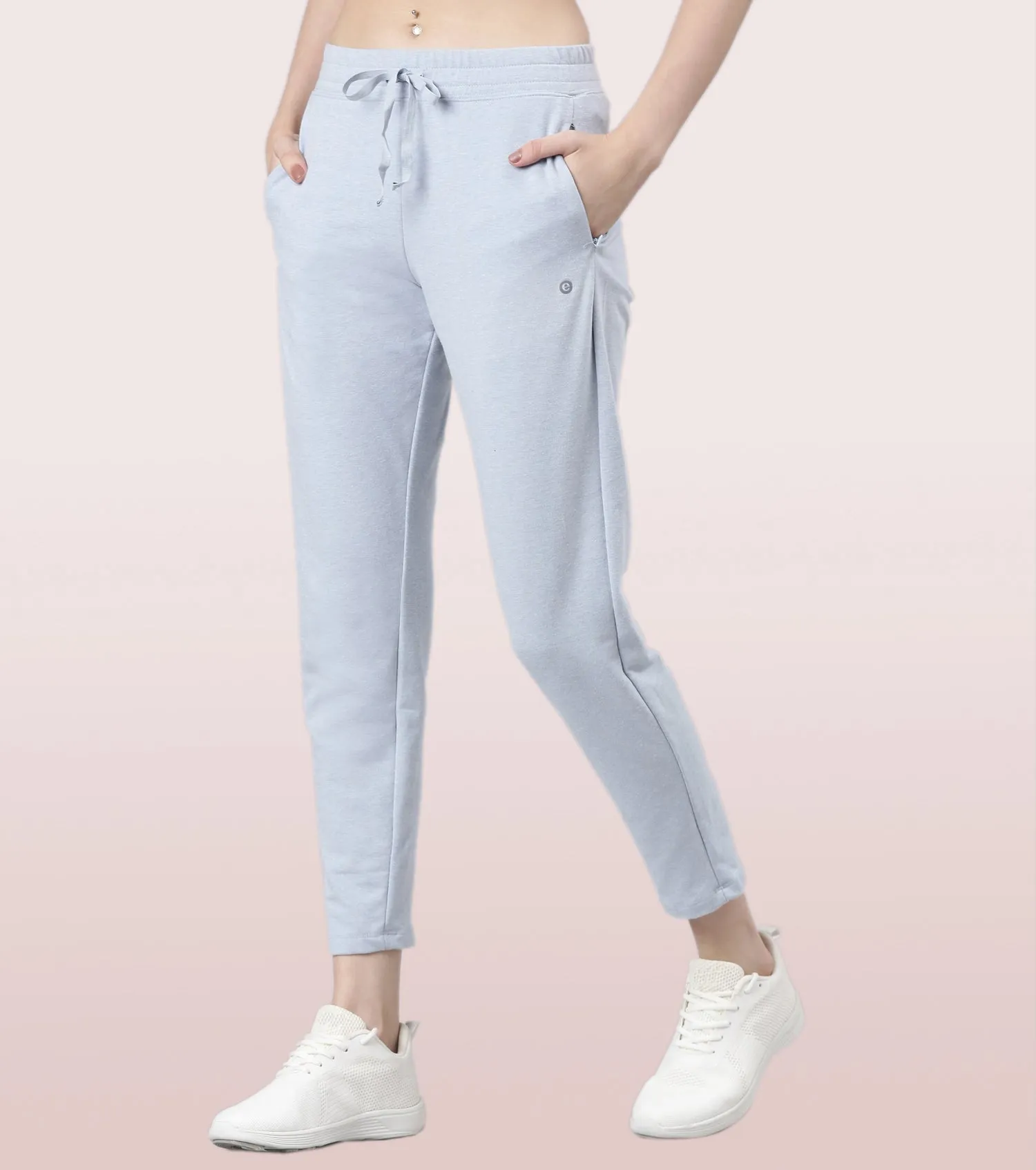 Relax Pants | Cotton Spandex Terry Tapered Pant | E060