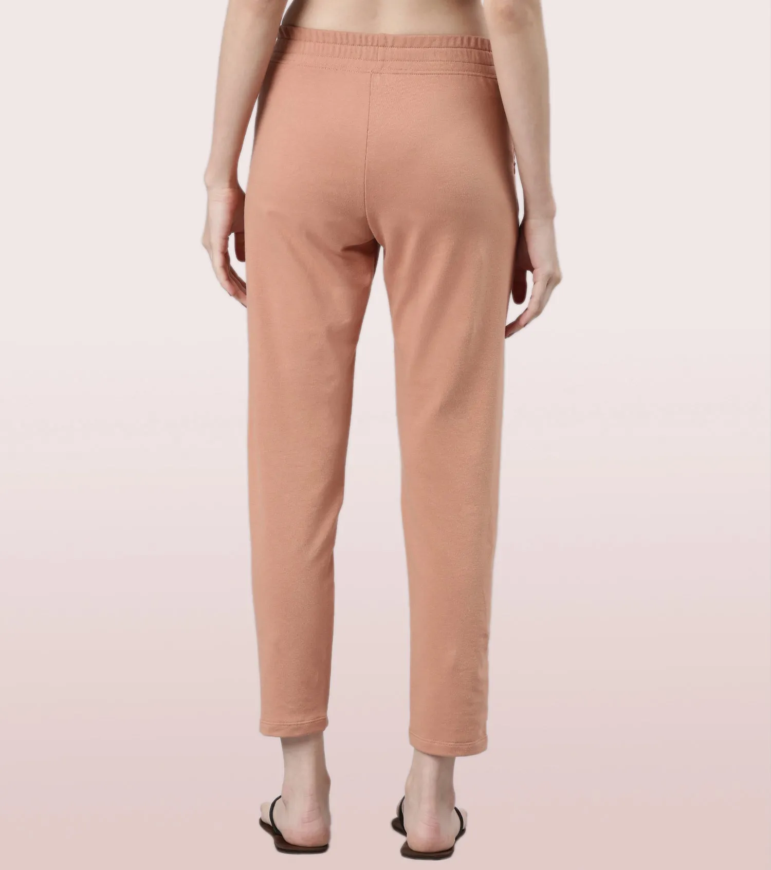 Relax Pants | Cotton Spandex Terry Tapered Pant | E060