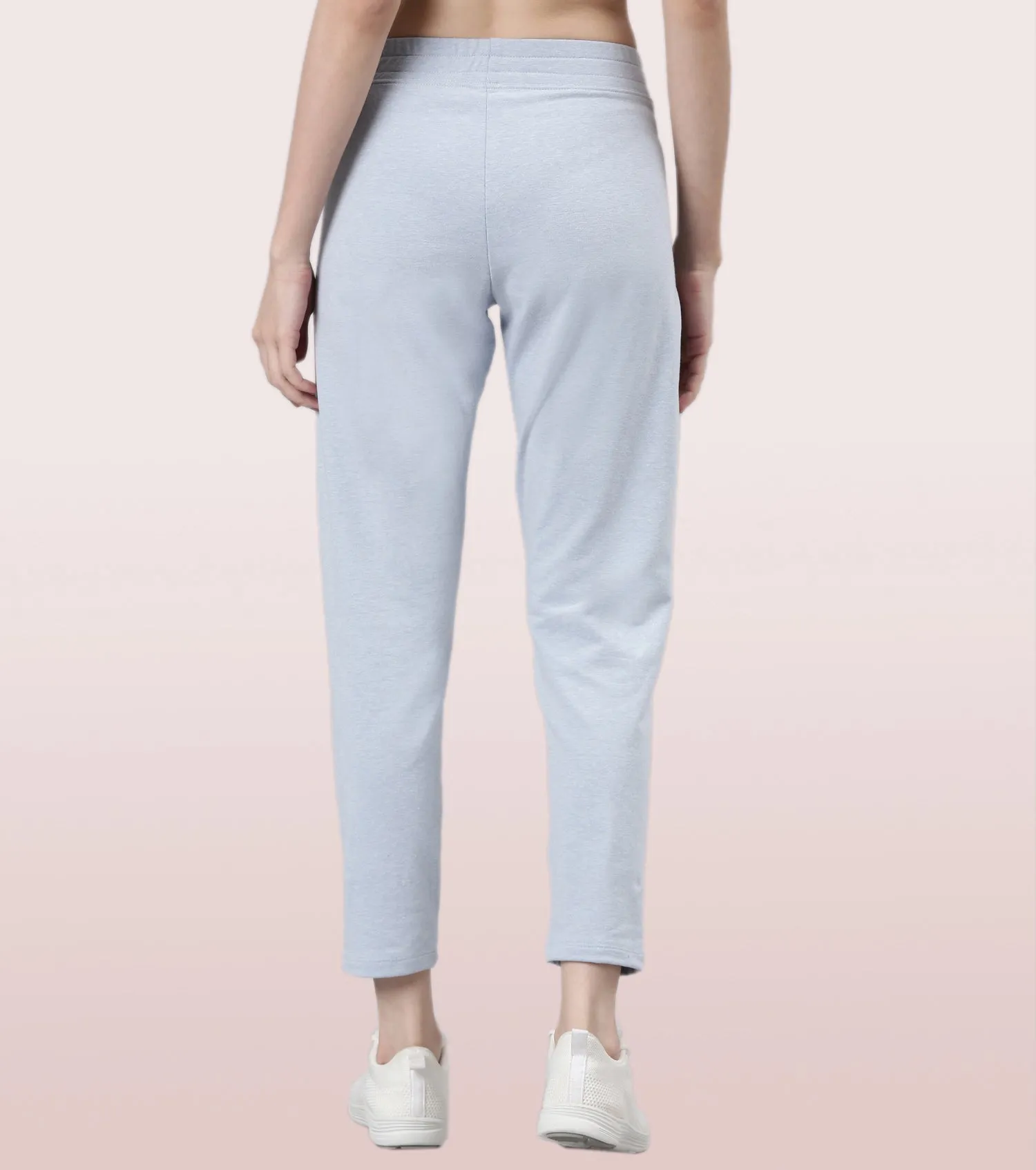 Relax Pants | Cotton Spandex Terry Tapered Pant | E060