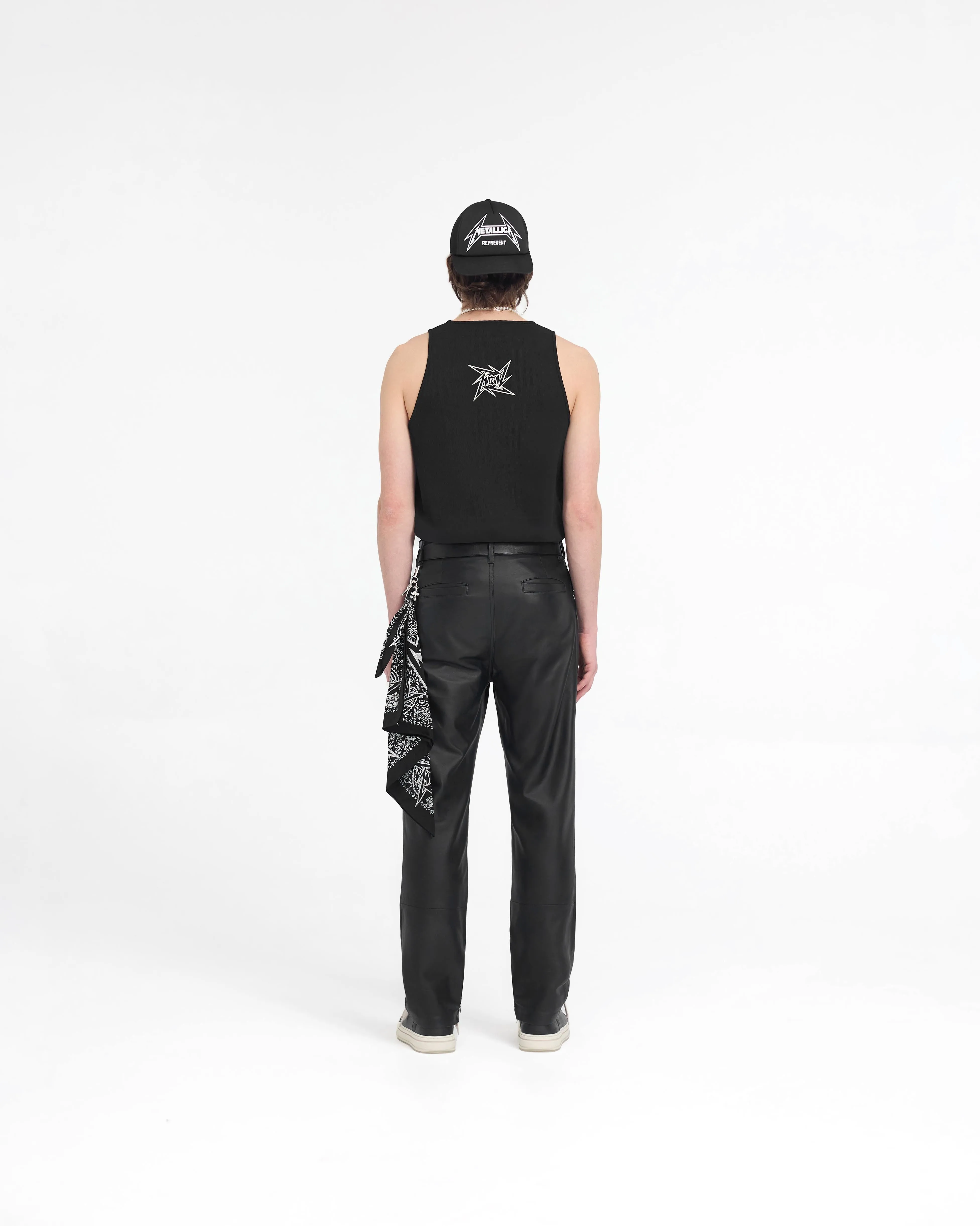 Represent X Metallica™️ Local Crew Vest - Jet Black