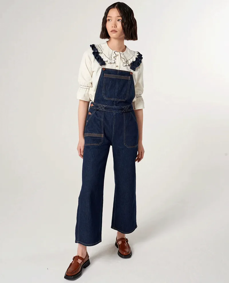 Seventy   Mochi Elodie Dark Vintage Dungarees