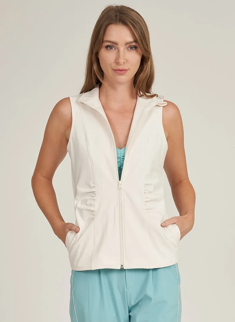 Shirred Vest - FINAL SALE