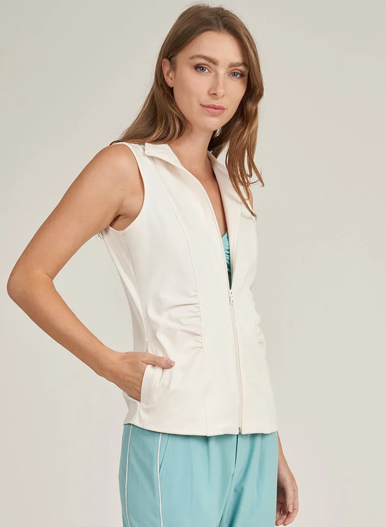 Shirred Vest - FINAL SALE