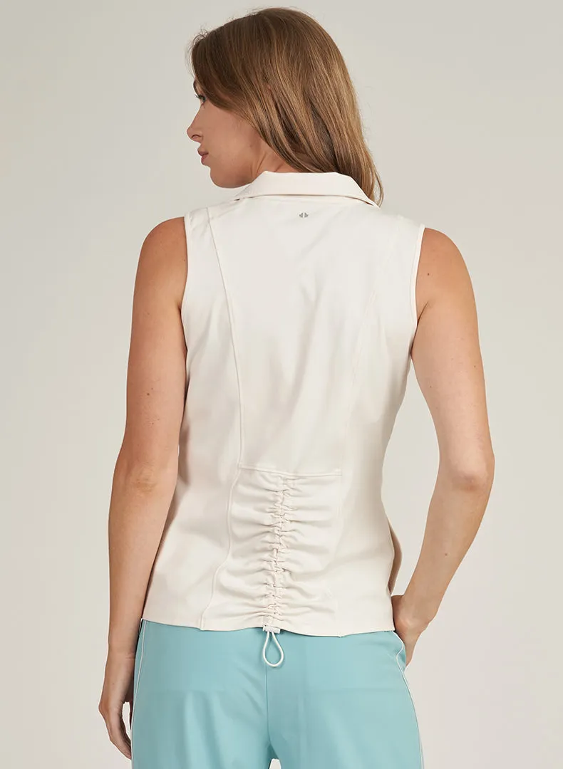 Shirred Vest - FINAL SALE